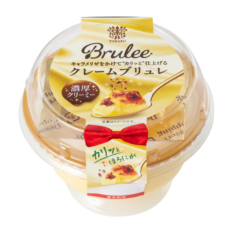 토라쿠 크림브륄레푸딩 제품 사진